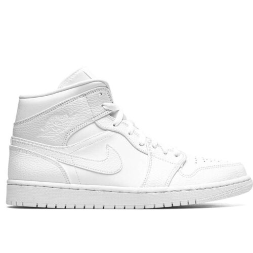 Air Jordan 1 Mid "Triple White"