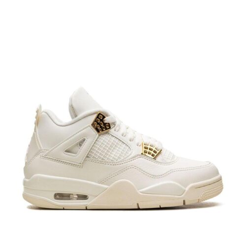 Jordan 4 Retro Frozen and Gold