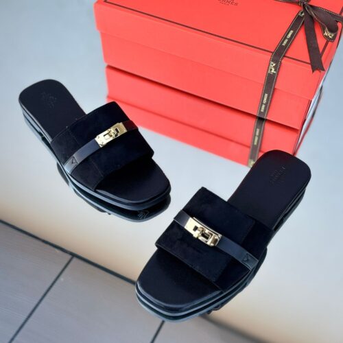 Hermes Flat Slippers
