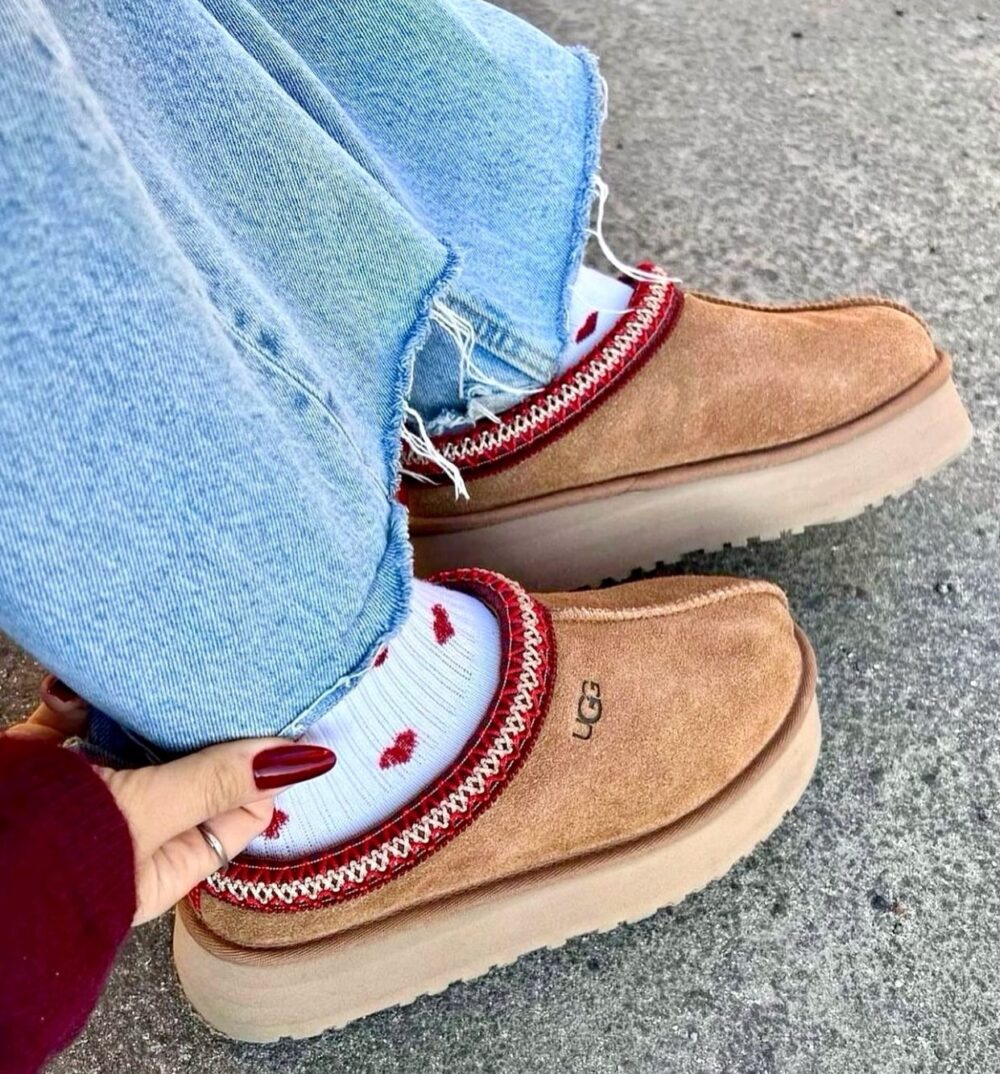 UGG Tazz leather slippers - Brown - Image 9